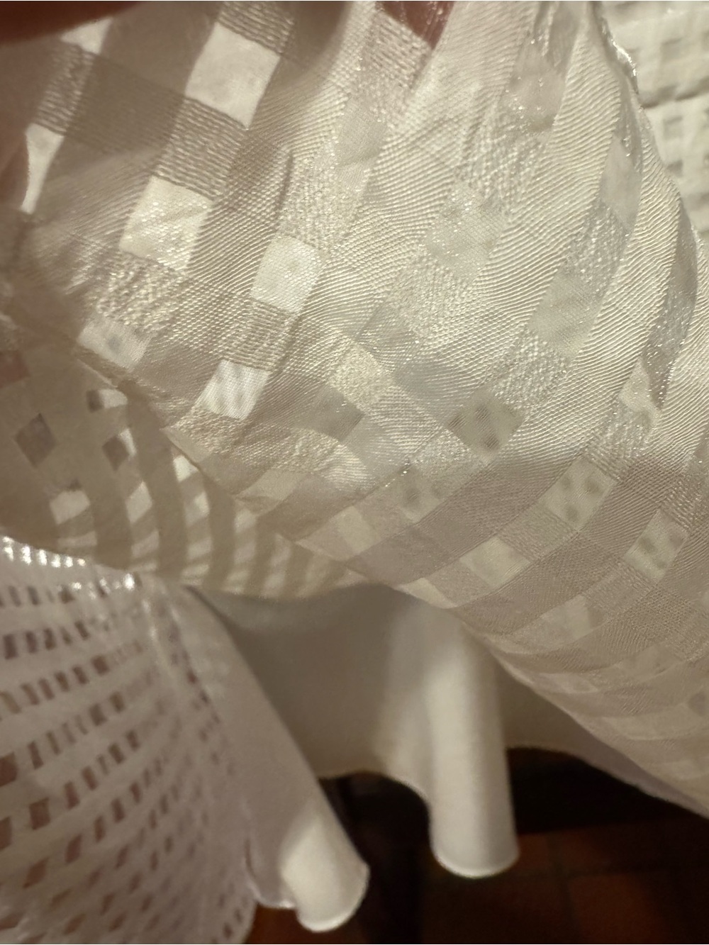 Amanda Uprichard White Sleeveless Eyelet Dress size S used once - Picture 6 of 12